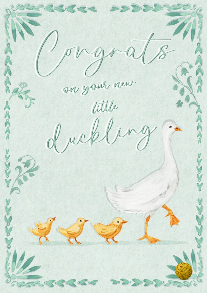 Congratulations card