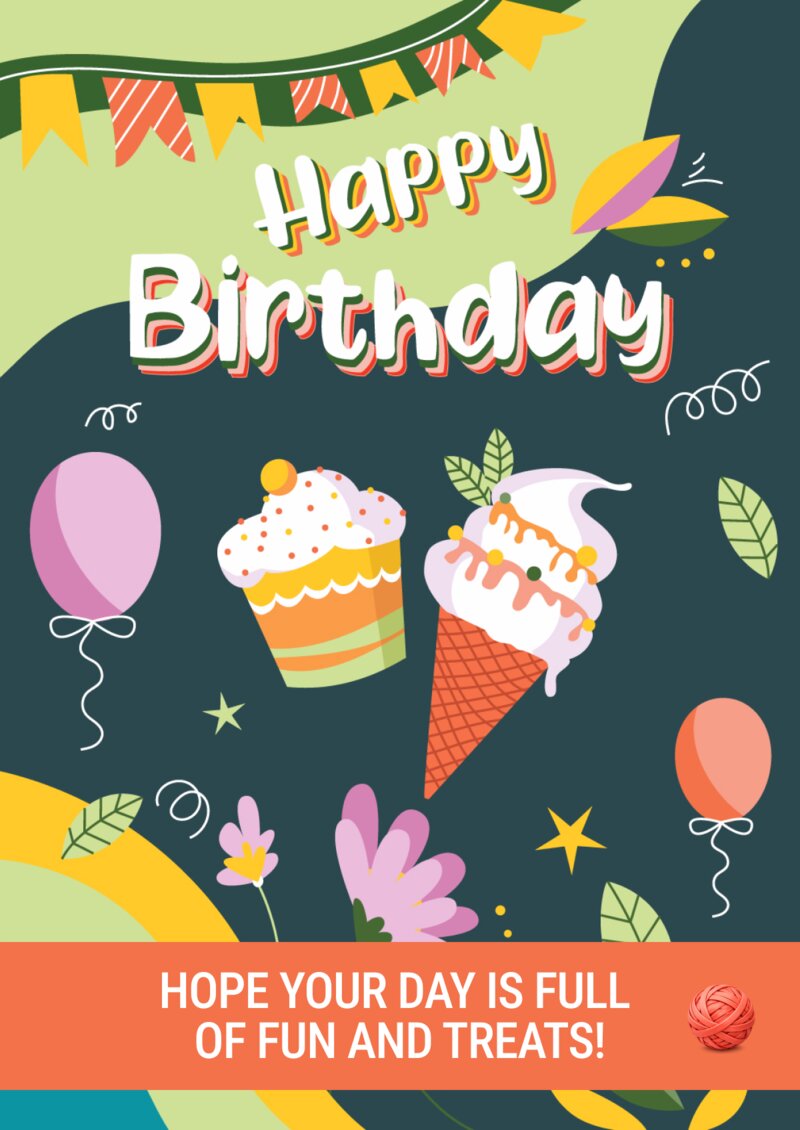 Kids birthday card