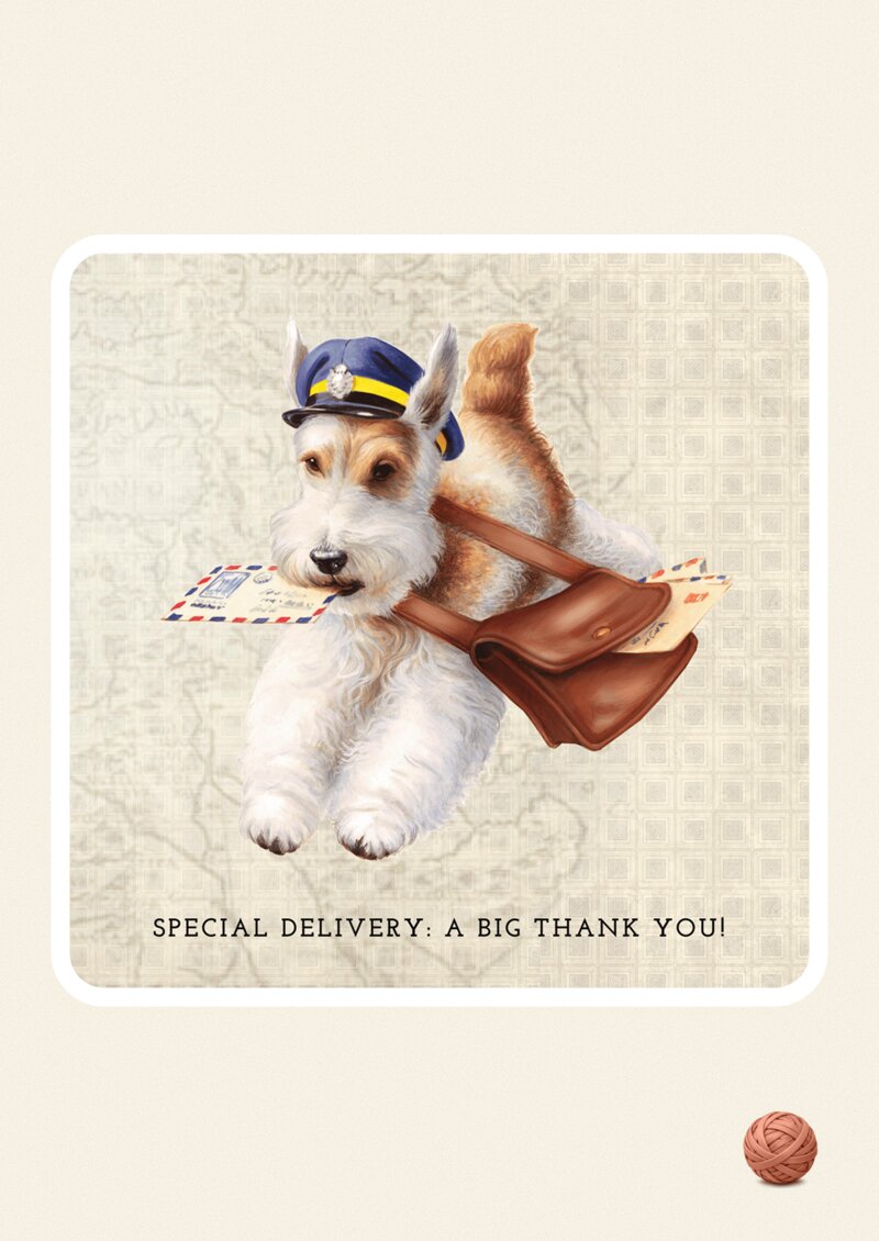Thank you card