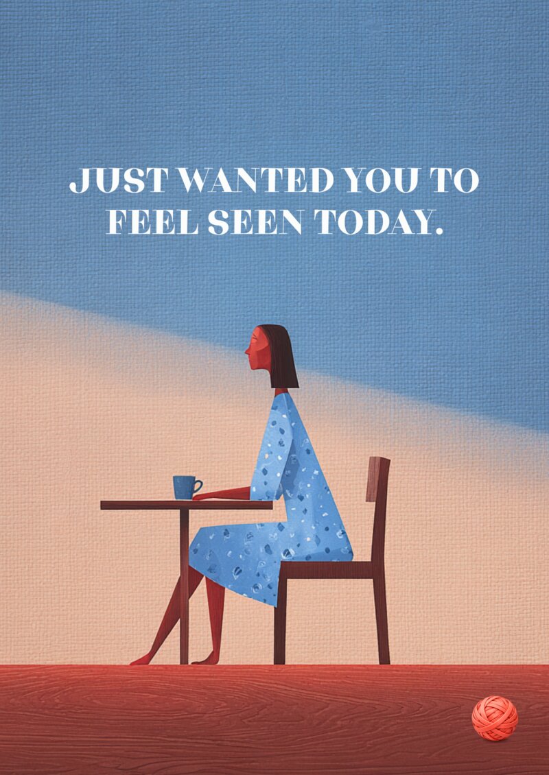 Thinking of you card